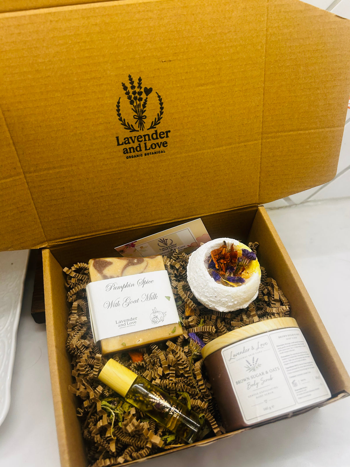 Autumn Boo box - pamper spa gift set