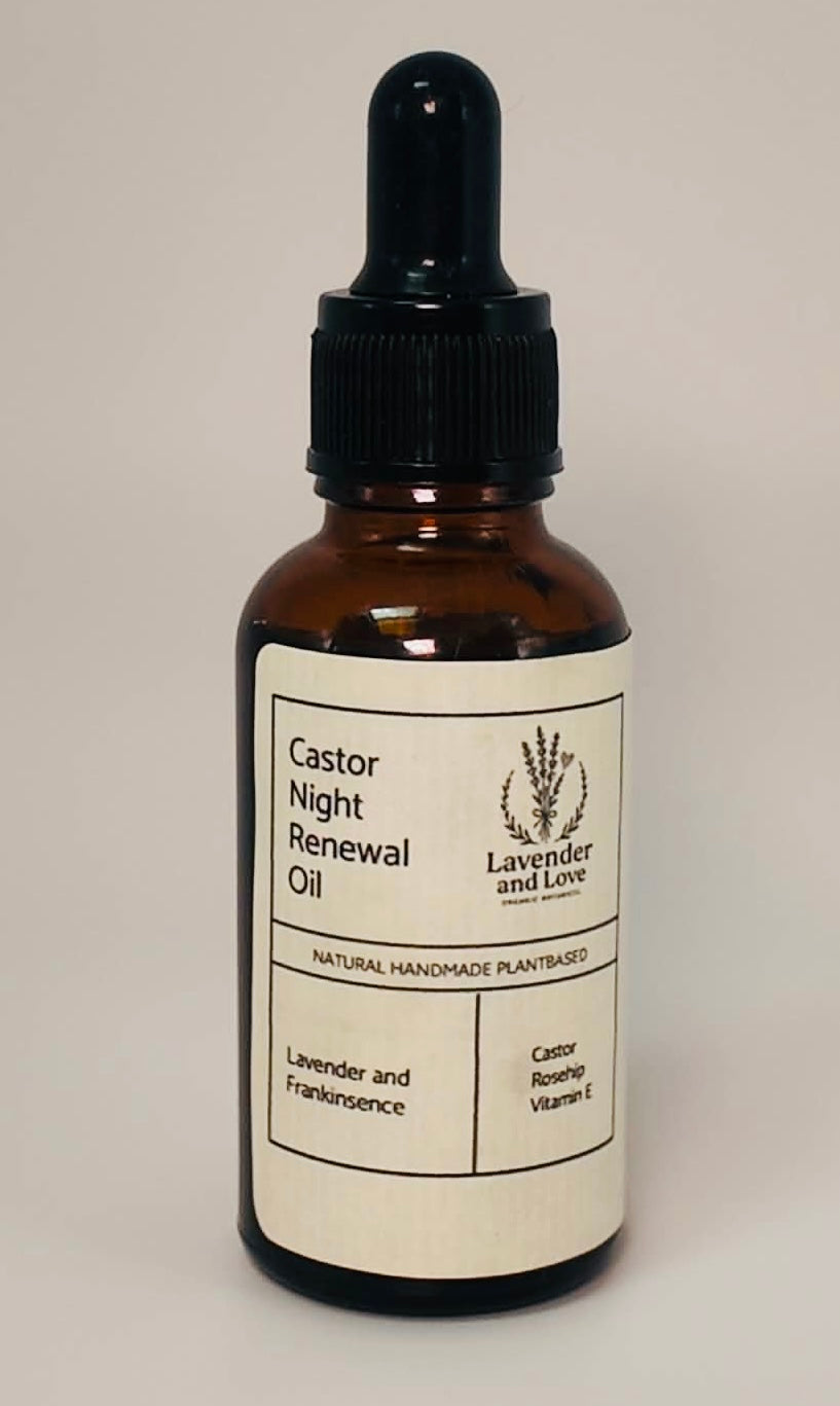 Day glow and Castor Night Renewal - face oil duo