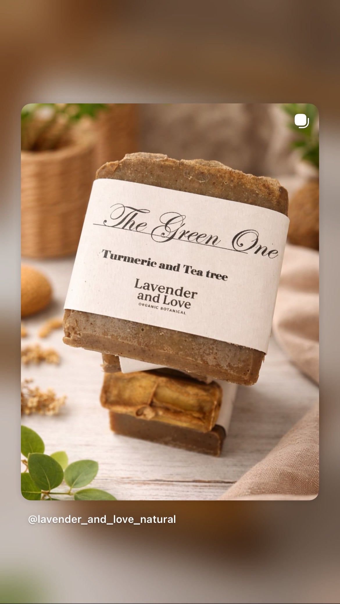 Soap- Tea Tree & Tumeric Blemish Bar