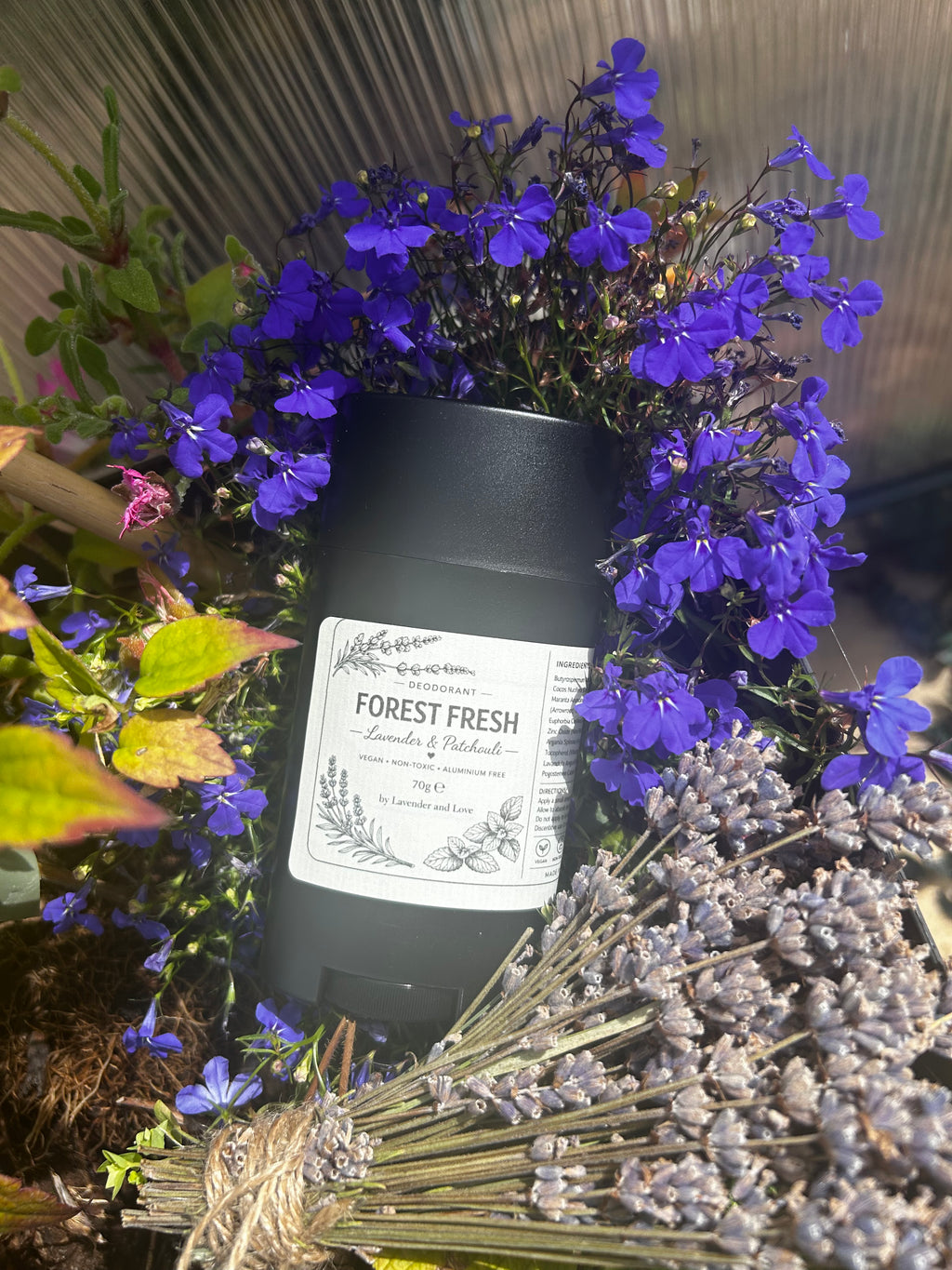 Deodorant - natural - Forest fresh - lavender and patchouli 70g