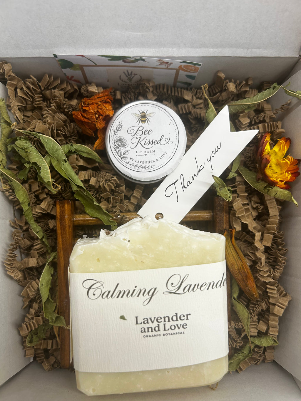 Gift Box - lip gloss and soap