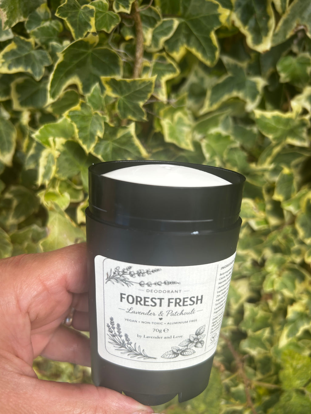 Deodorant - natural - Forest fresh - lavender and patchouli 70g