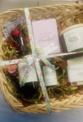 Gift set basket of products