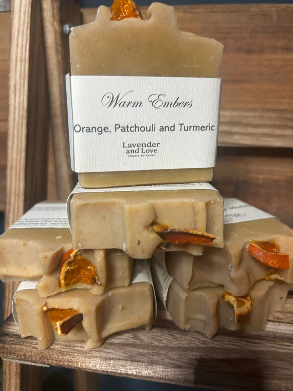 Autumn Soap Collection 4 soaps a rack and bag