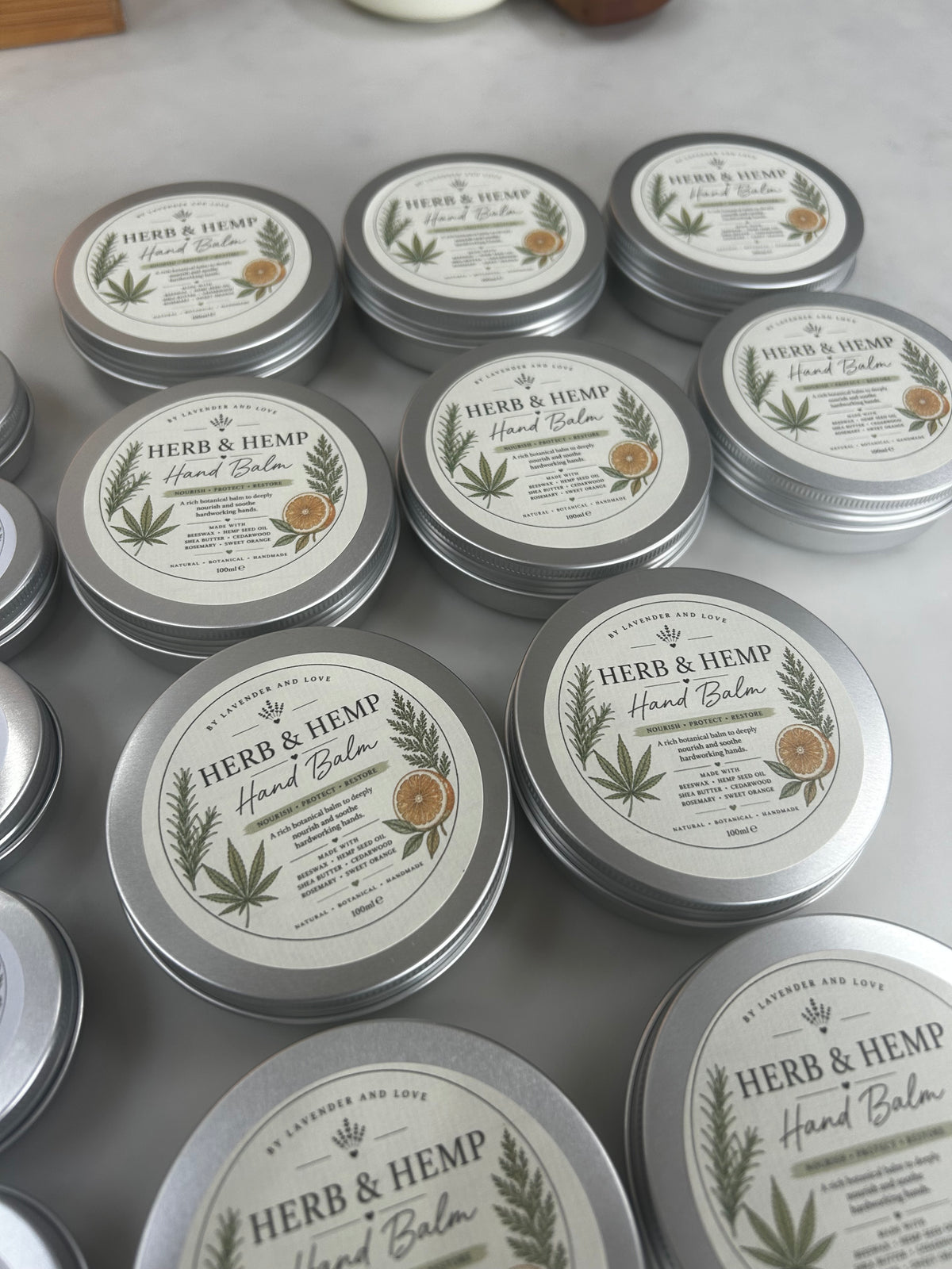 Hand Balm- Hemp and Herb