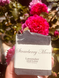 SOAP- Strawberry Moon (made with moon water)