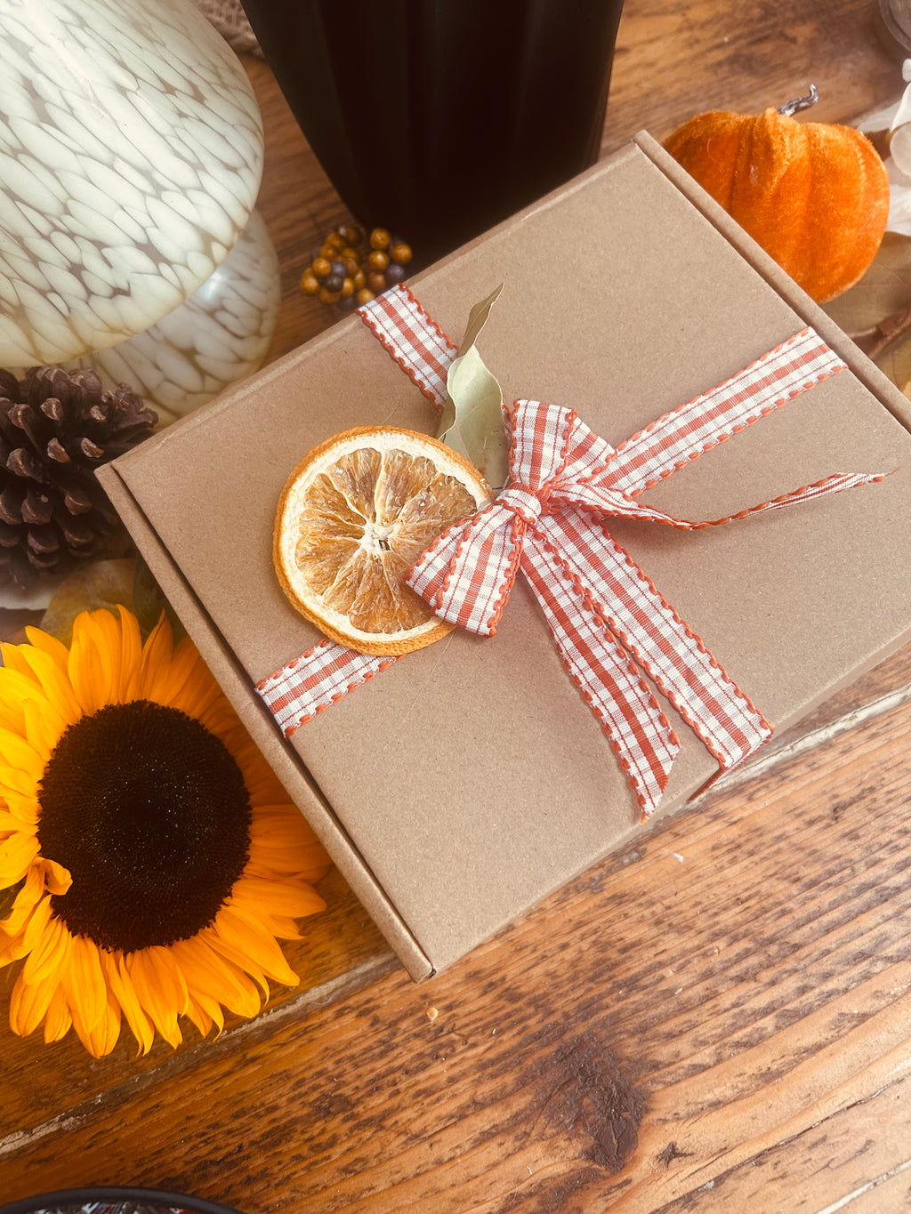 Autumn Boo Box - face oils duo and pumpkin spice goat milk soap