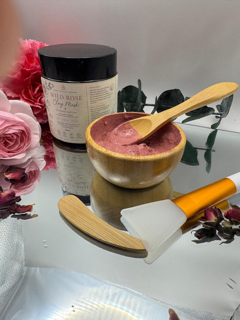 Clay Face Mask- Wild Rose