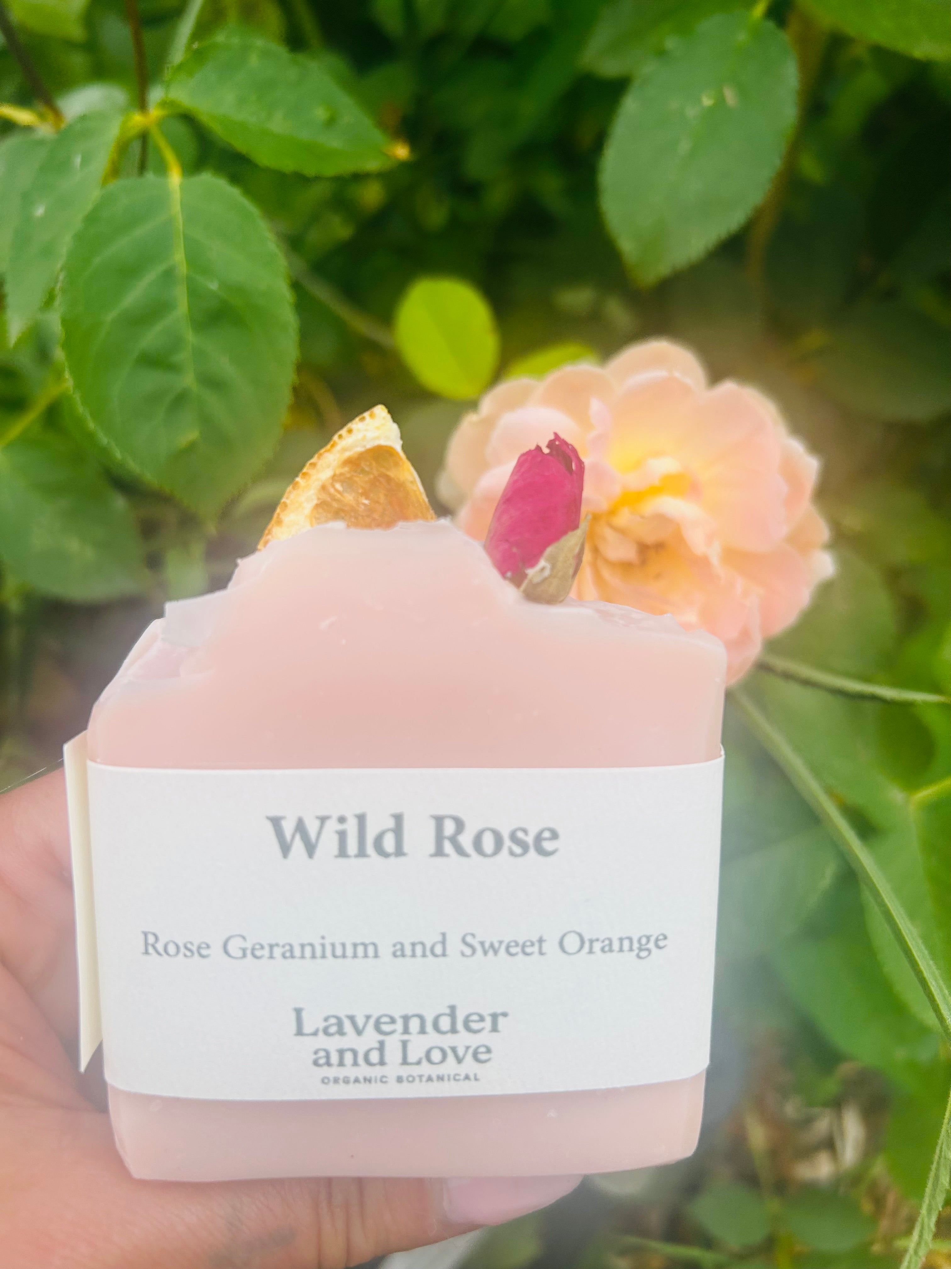 SOAP- Wild rose and sweet orange