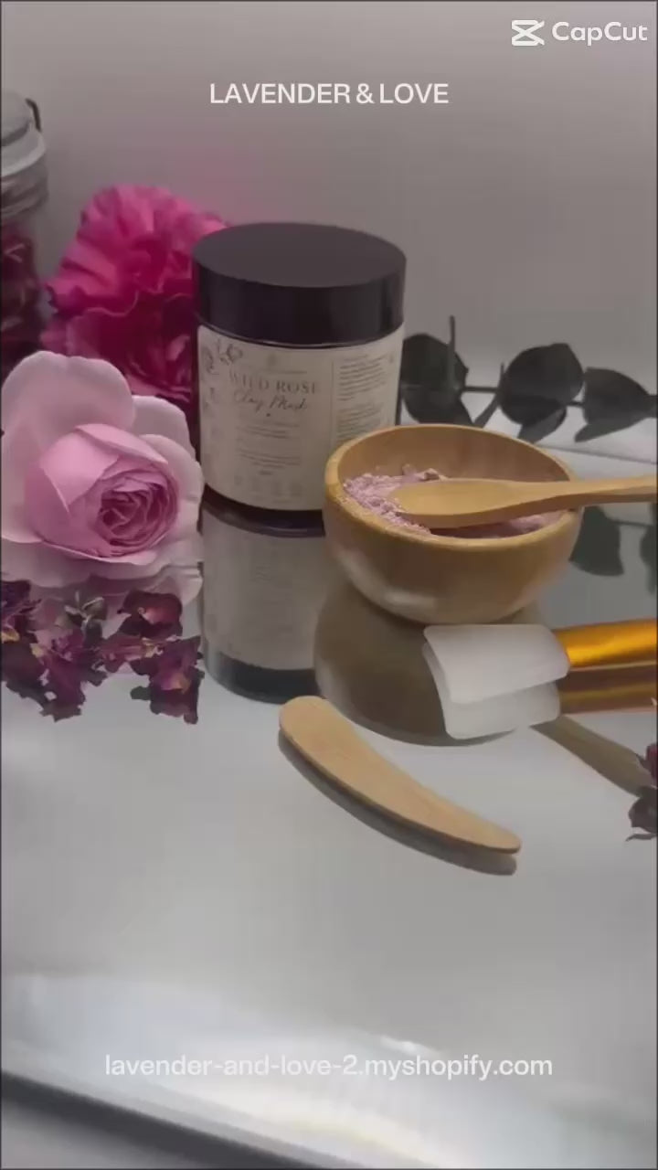 Clay Face Mask- Wild Rose